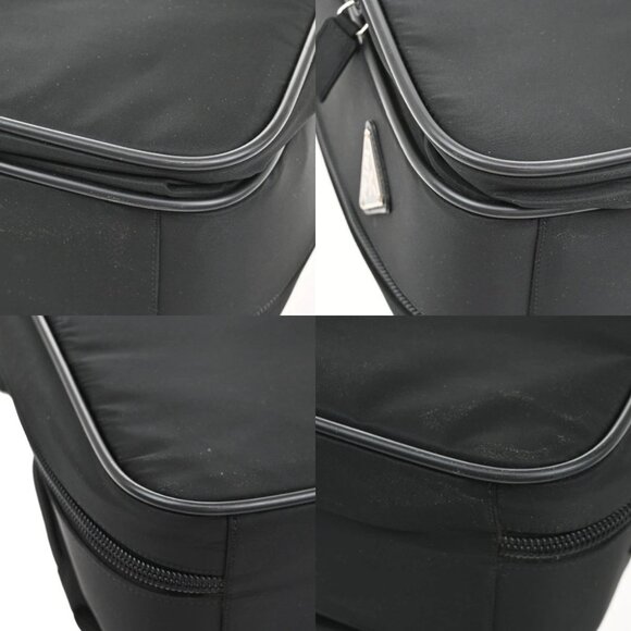 PRADA Logo Tessuto 2Way Business Shoulder Hnad Bag Nylon Leather Black 83KA991 - Picture 7 of 16